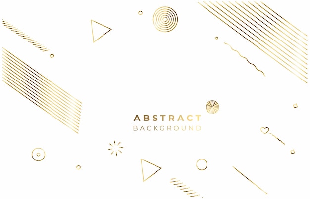 Free vector abstract gold color wave line pattern design and background. use for modern design, cover, poster, template, brochure, decorated, flyer, banner.