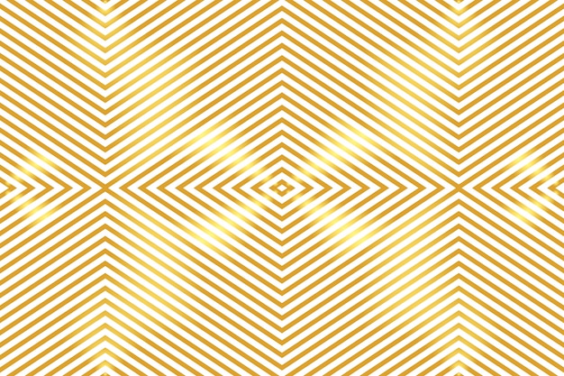抽象的な黄金の幾何学模様の背景