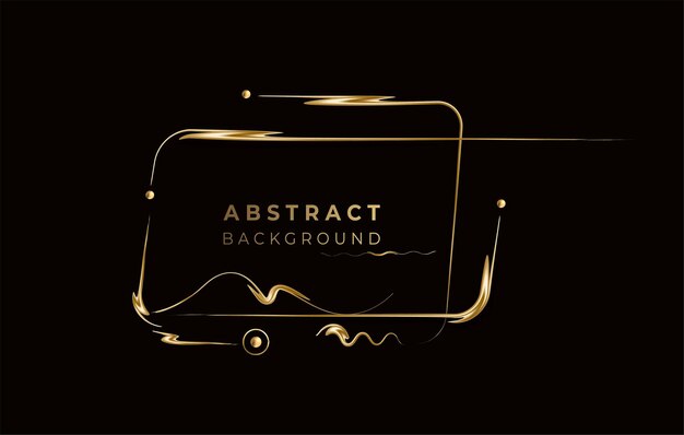 Abstract Golden Glowing Shiny Effect Vector Background. Use for modern design, cover, poster, template, brochure, decorated, flyer, banner.