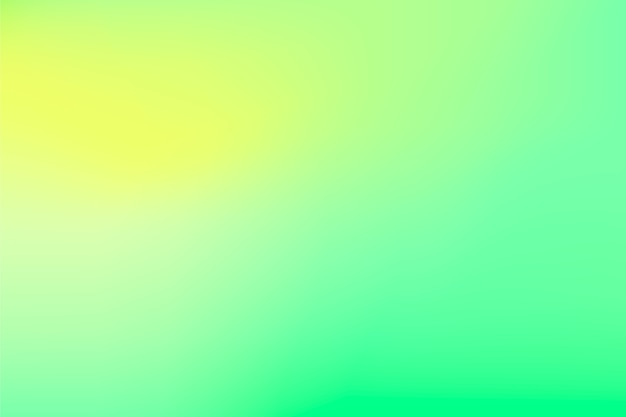 Abstract gradient background in green tones