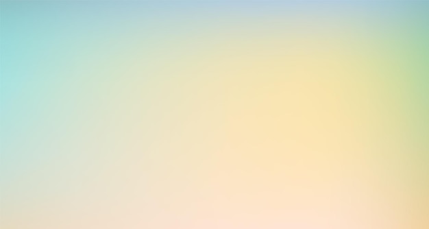 抽象的なグラデーション ブルー オレンジ パノラマ。水平ベクトル日没の自然の背景。