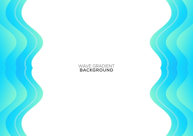 Free vector abstract gradient frame background design