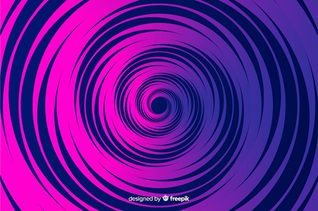 Abstract gradient psychedelic effect background