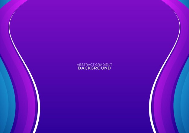 abstract gradient template background design