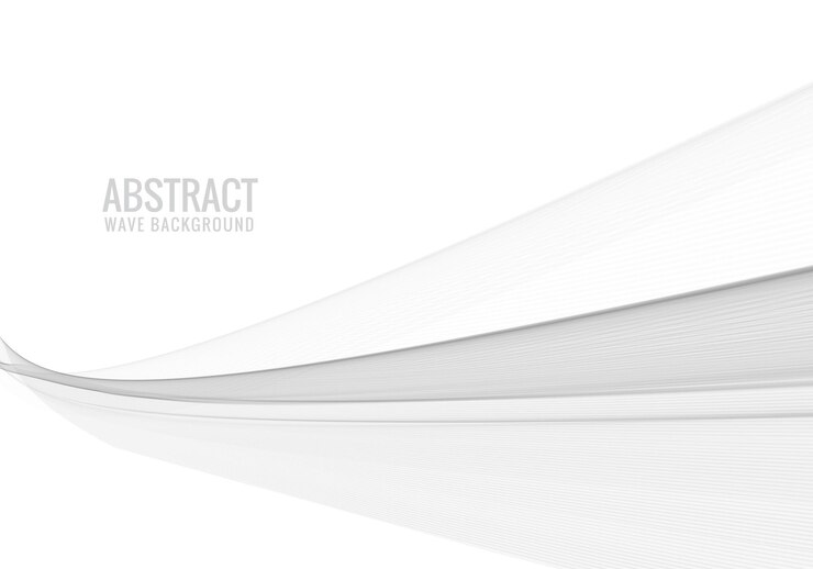 Free Vector abstract gray flowing wave background