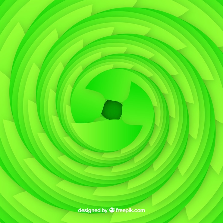 Free Vector abstract green background with flat design