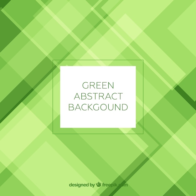 Free vector abstract green background