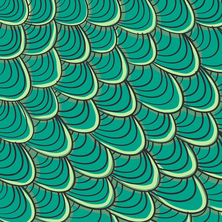 1034 - Green Reptile Pattern 1034 - Green Reptile Pattern