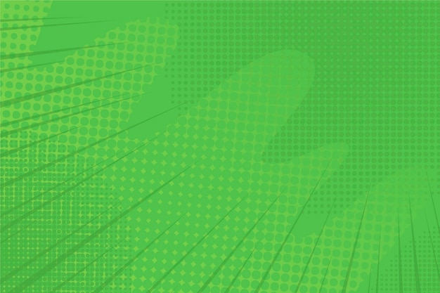 Free vector abstract green halftone background