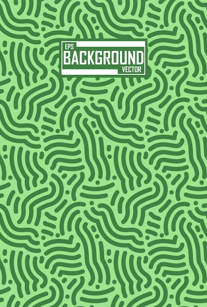 Abstract green lines background