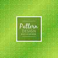 Free vector abstract green seamless pattern