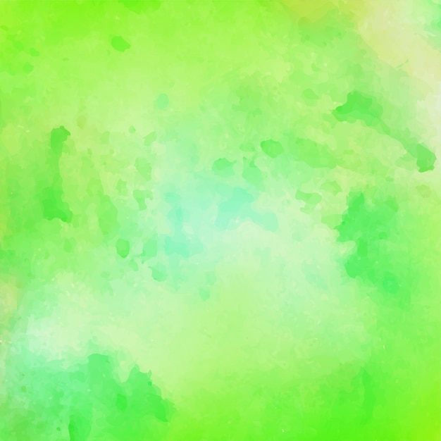 抽象的なグリーン水彩画の背景