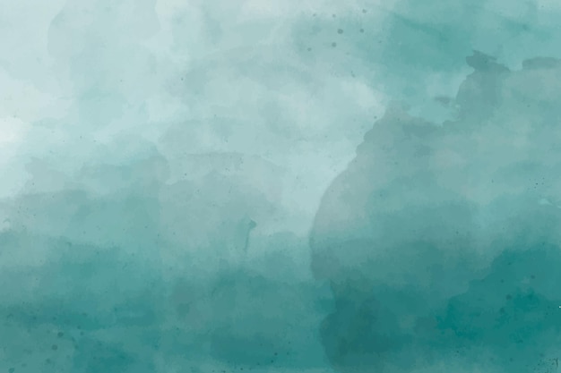 Free vector abstract green watercolor background