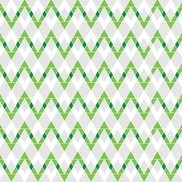 Abstract green zigzag background