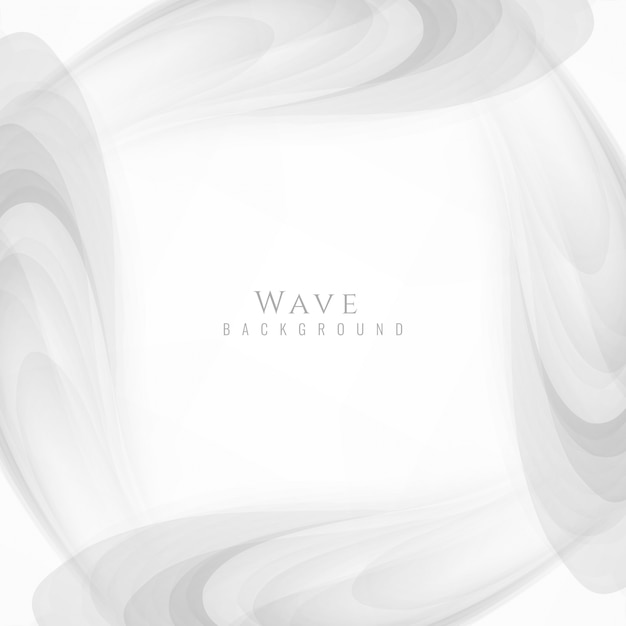 Abstract grey wavy background design