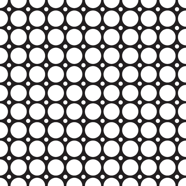 Free vector abstract grid seamless pattern with connected repeating geometric structure in minimalistic mosaic style illustration