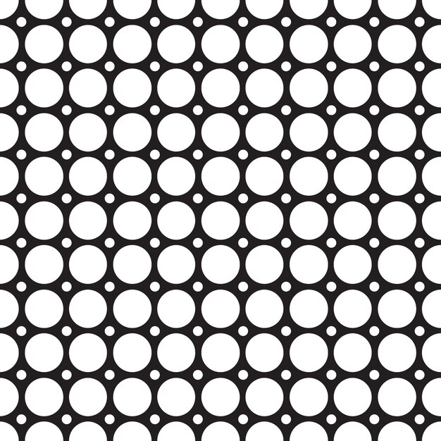 Abstract grid seamless pattern with connected repeating geometric structure in minimalistic mosaic style illustration