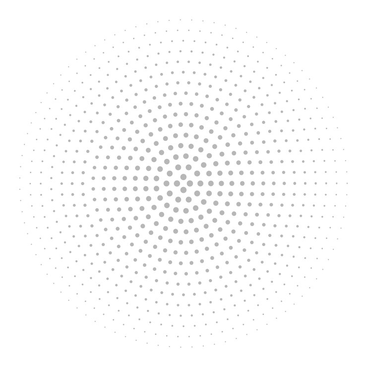 Free Vector abstract grunge halftone circles textured background design