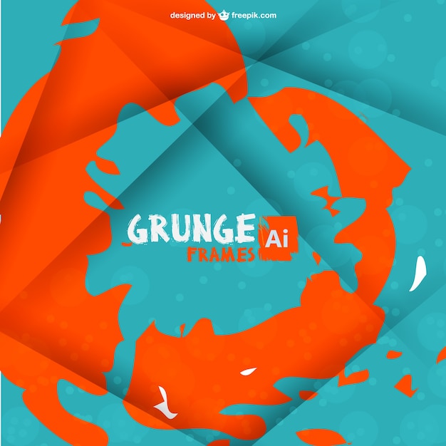 Free vector abstract grunge paint background