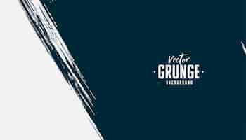 Free vector abstract grunge texture of brush stroke background