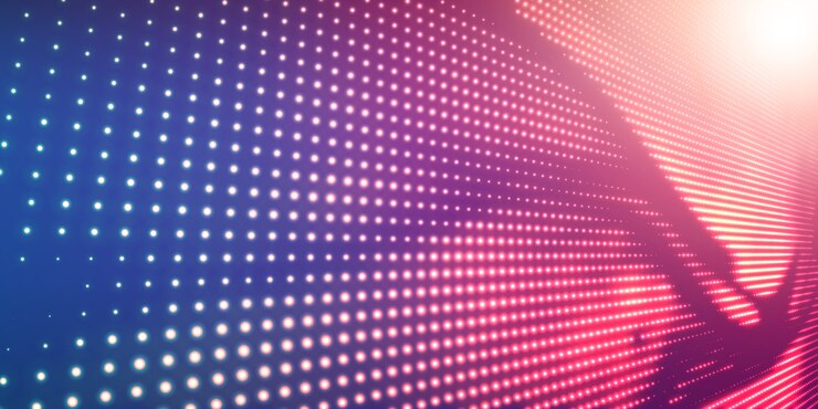 Free Vector abstract halfton background with shiny light