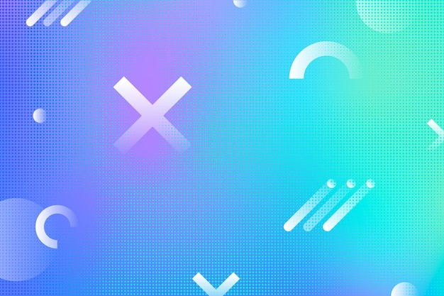 Free vector abstract halftone background concept