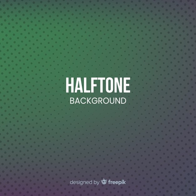 Abstract halftone background