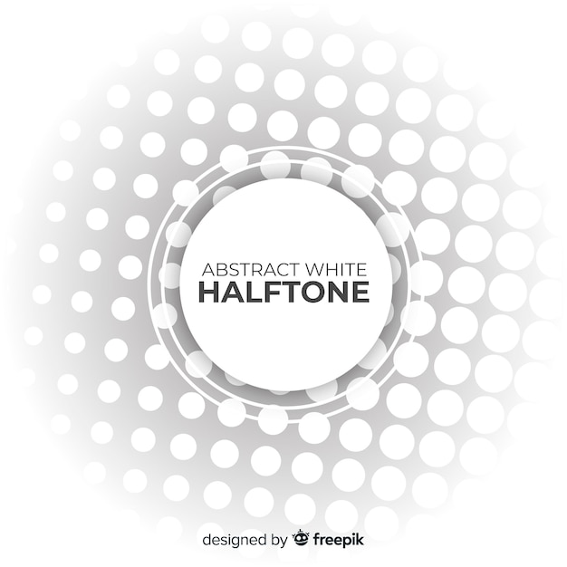 Free vector abstract halftone background