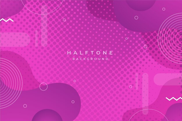 Abstract halftone background