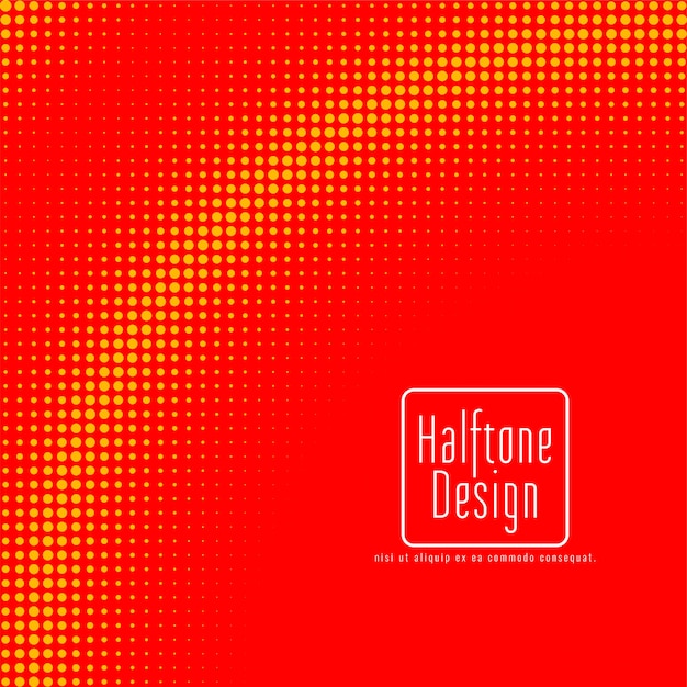 Free vector abstract halftone design background vector