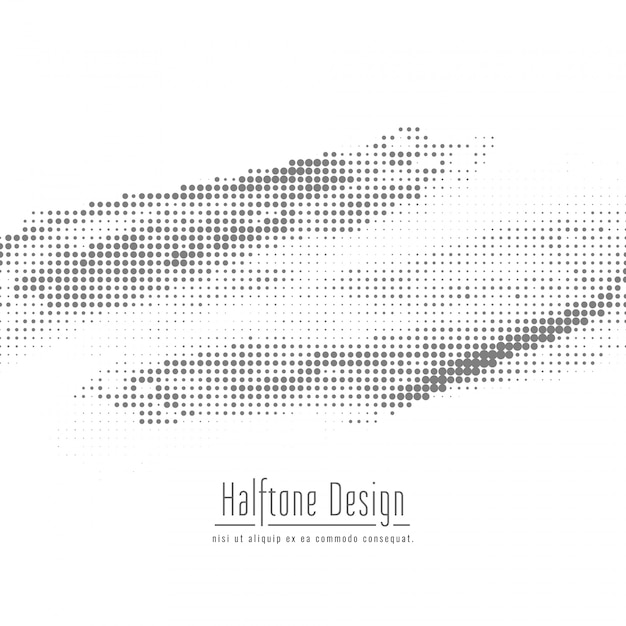 Abstract halftone design background