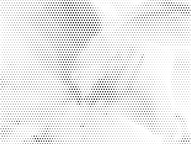 Free vector abstract halftone design decorative background