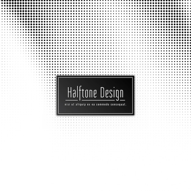Abstract halftone design elegant background