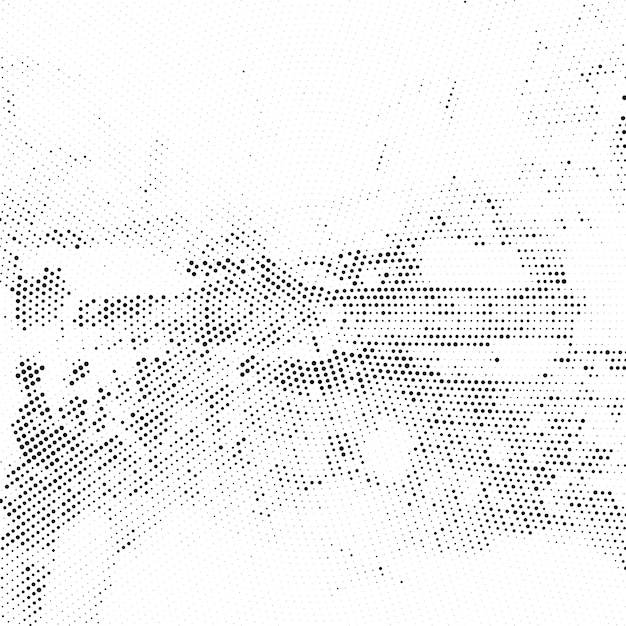 無料ベクター 抽象的なハーフトーンドットの背景