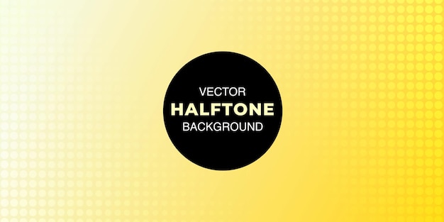 抽象的なハーフトーン効果ベージュ黄色の背景多目的デザインバナー