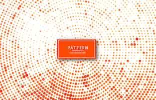 Free vector abstract halftone pattern dotted background