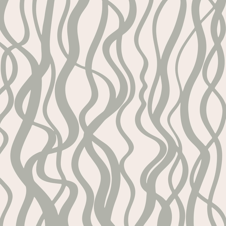 Free Vector abstract hand drawn doodle pattern design