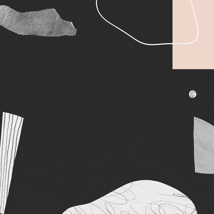 Free Vector abstract hand drawn scribble stroke and texture background