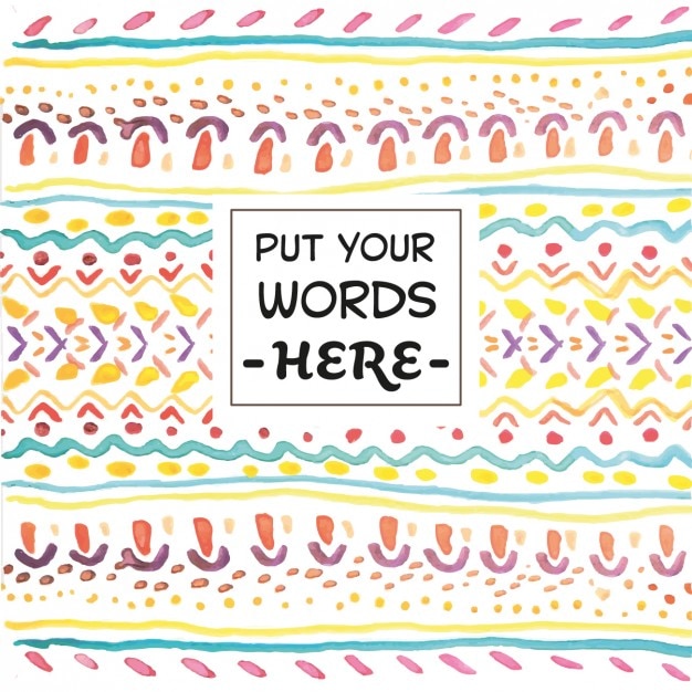 Free Vector abstract hand painted background