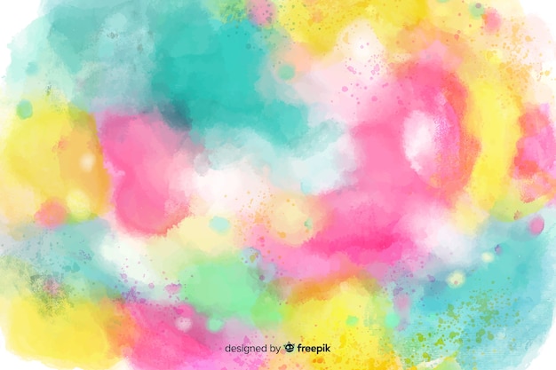 Abstract hand painted background