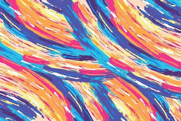 Free vector abstract hand painted background