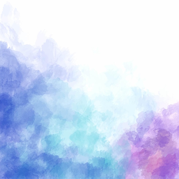 Free vector abstract hand painted colorful watercolor texture background