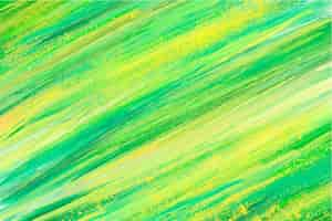 Free vector abstract hand painted green background