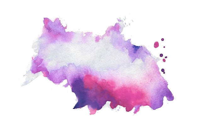 Free vector abstract hand painted watercolor texture background design