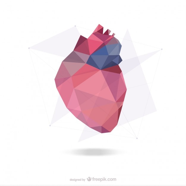 Abstract heart design