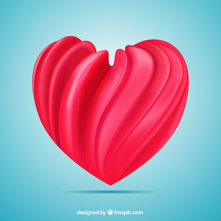 मुफ़्त वेक्टर अमूर्त दिल (abstract heart)