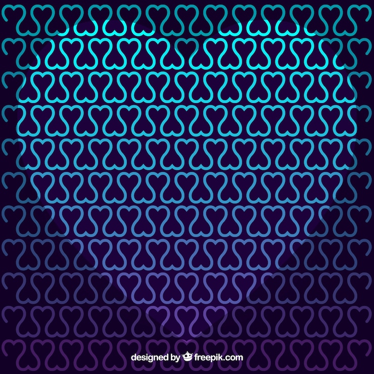 मुफ़्त वेक्टर abstract hearts background in blue tones