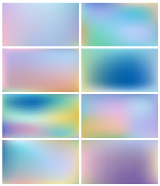 Abstract holographic backgrounds with light