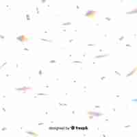 Free vector abstract holographic confetti background