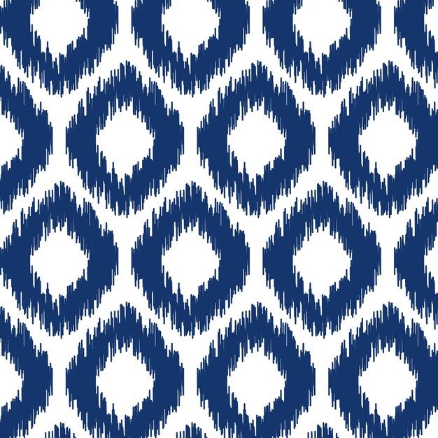 Abstract IKAT style pattern background